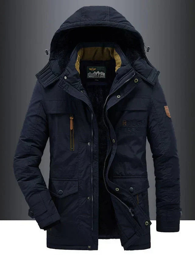 Ian - Wetterfeste Winterjacke mit Kapuze