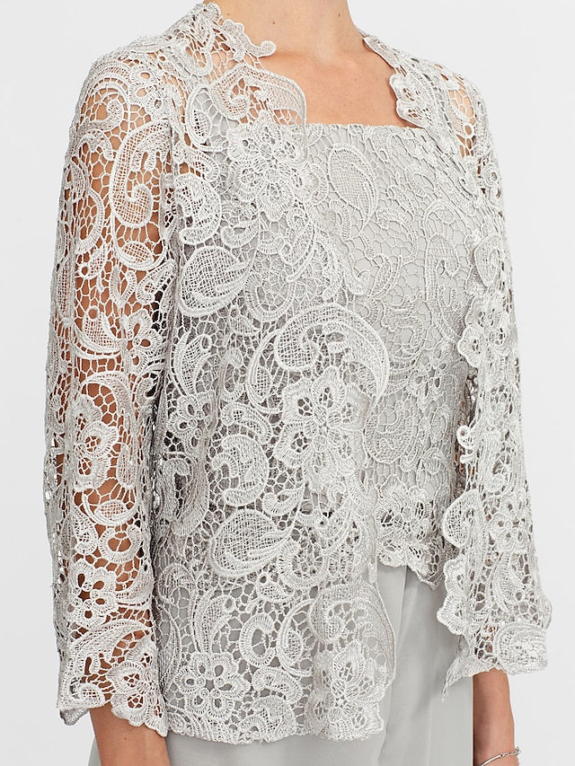 Aurette - Chiffon Hosen-Ensemble