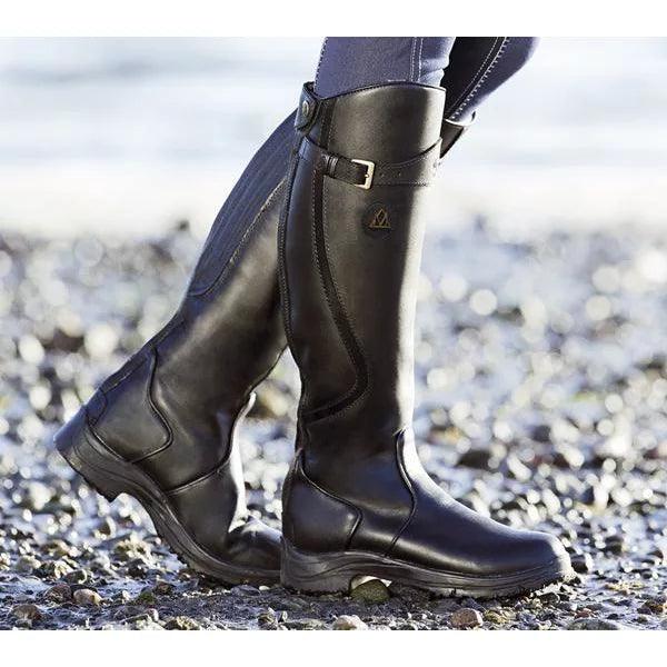 Lavinia - Wasserdichte Veganleder-Reitstiefel