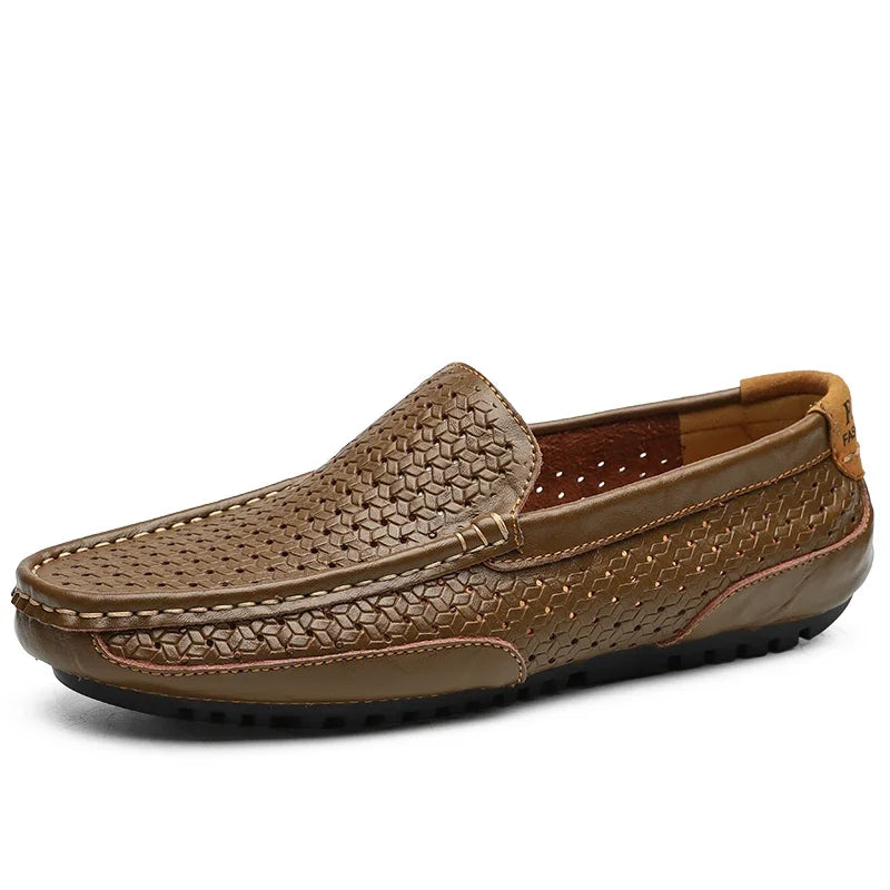Levaro - Herren Slip-On-Mokassins