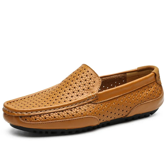 Levaro - Herren Slip-On-Mokassins