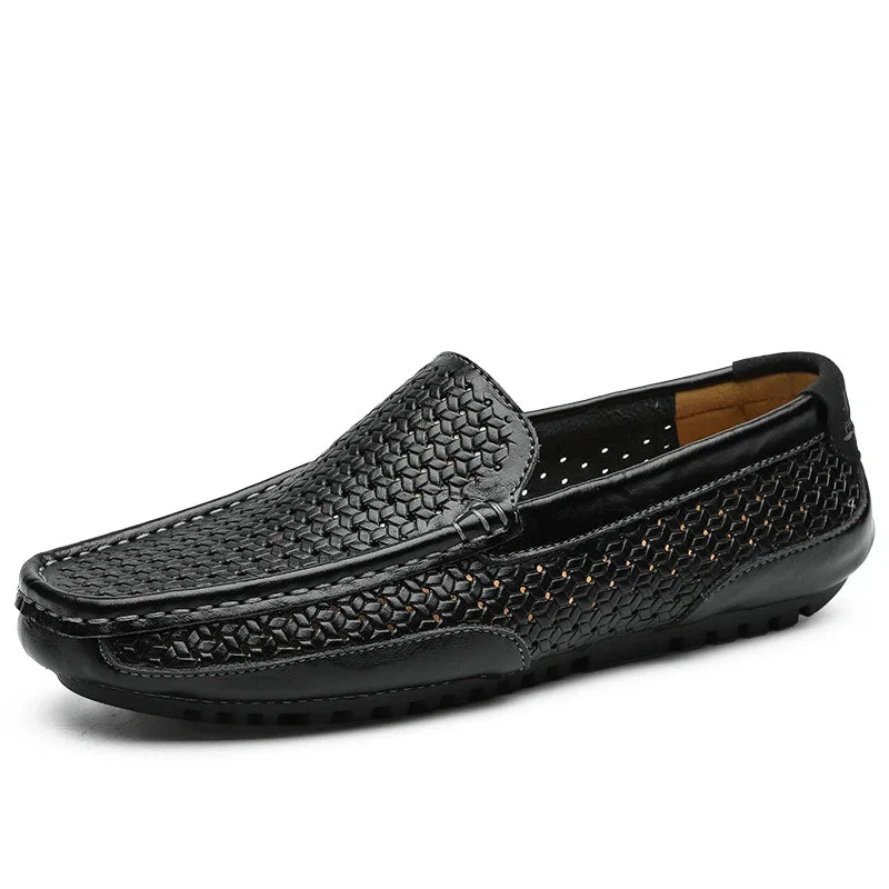 Levaro - Herren Slip-On-Mokassins