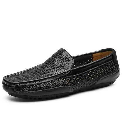 Levaro - Herren Slip-On-Mokassins