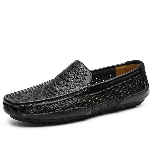 Levaro - Herren Slip-On-Mokassins