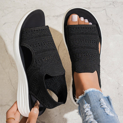 Lois - Atmungsaktive Damen-Plateausandalen