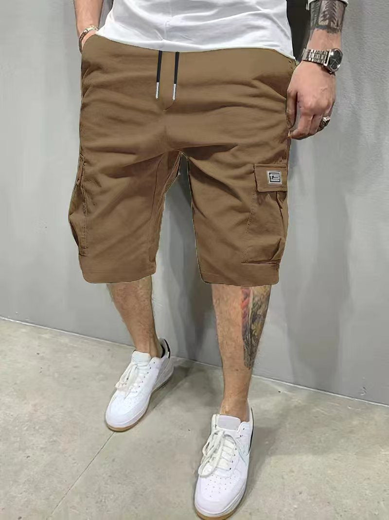 Lyman - Cargo-Shorts mit Kordelzug