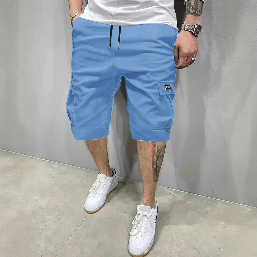 Lyman - Cargo-Shorts mit Kordelzug