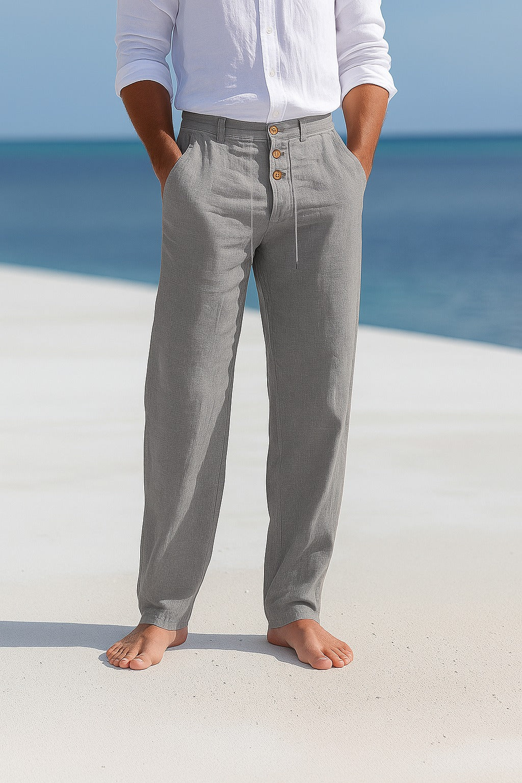 Matteo - Leichte Leinenhose