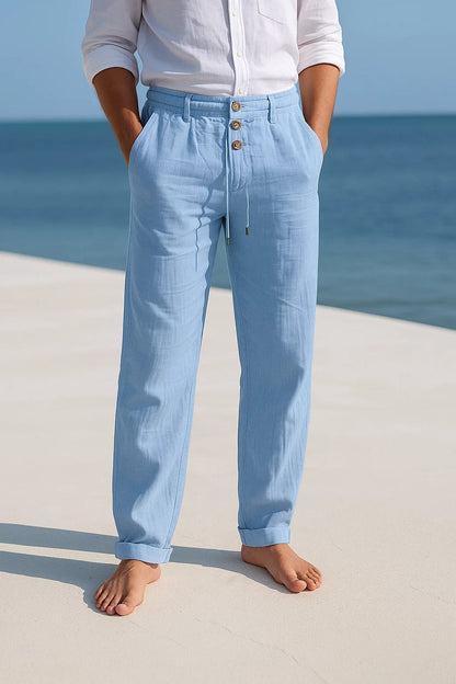 Matteo - Leichte Leinenhose