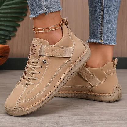 Emiline - Damen Leder Slip-On Sneaker