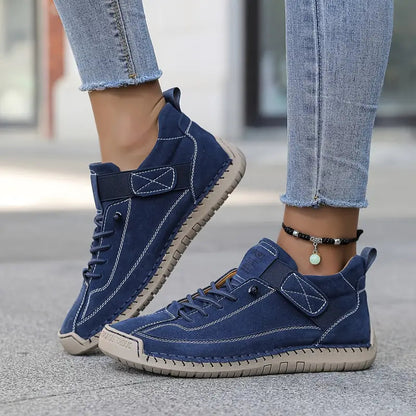 Emiline - Damen Leder Slip-On Sneaker