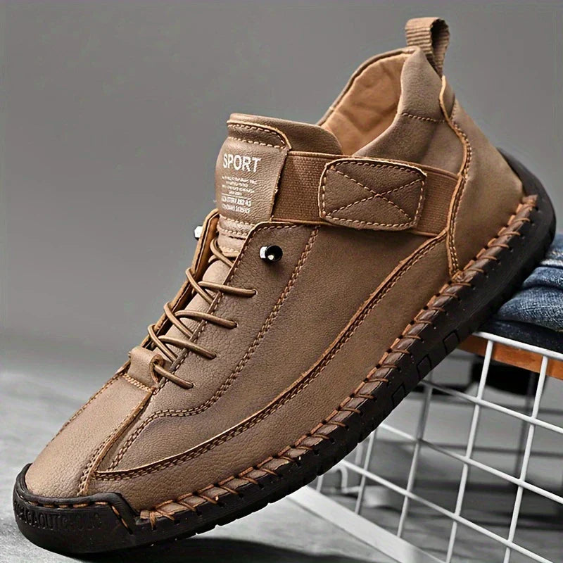 Emiline - Damen Leder Slip-On Sneaker