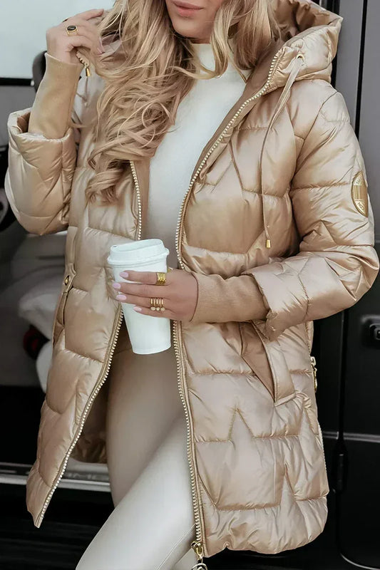 Mila - Kapuzen-Winterjacke für Damen