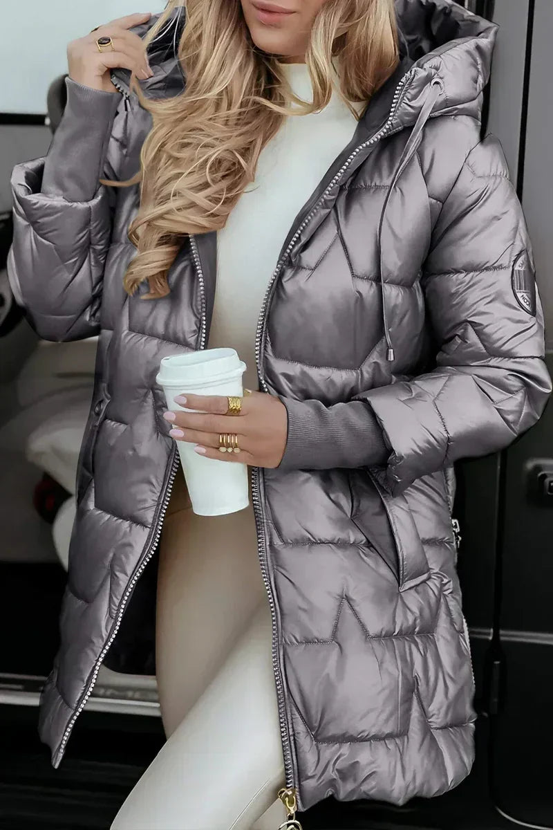 Mila - Kapuzen-Winterjacke für Damen
