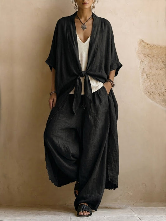 Nerelle - Langer Cardigan und Hose