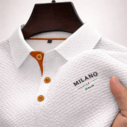 Norden - Strukturiertes Herren-Poloshirt