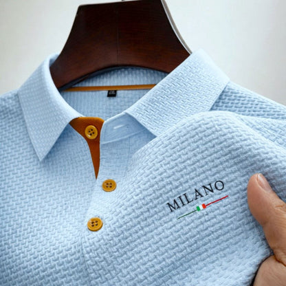 Norden - Strukturiertes Herren-Poloshirt