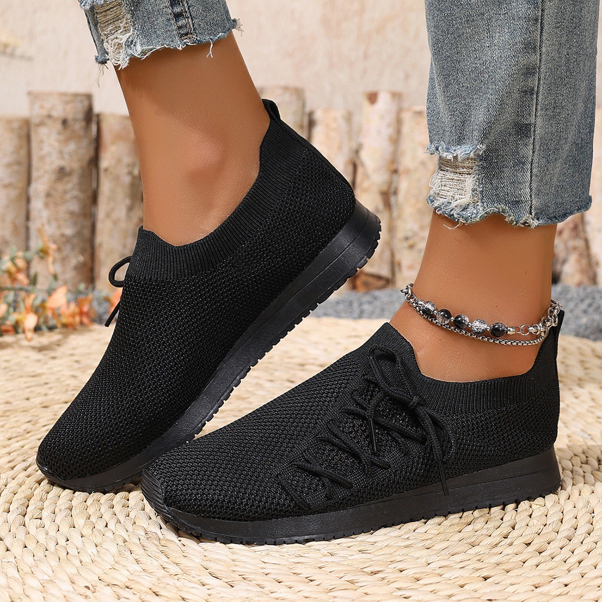 Patsy - Monochromer Mesh-Sneaker