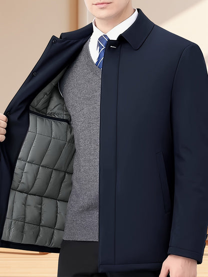 Ravion - Gewebte Herrenjacke mit Revers