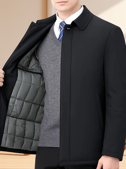 Ravion - Gewebte Herrenjacke mit Revers