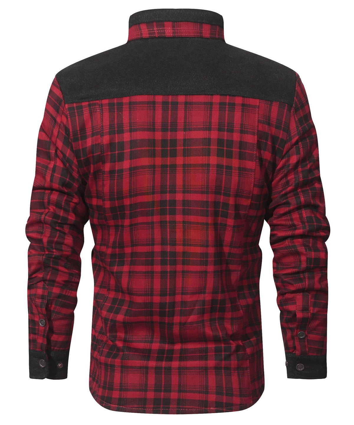 Myles - Gefütterte Karo-Flanelljacke