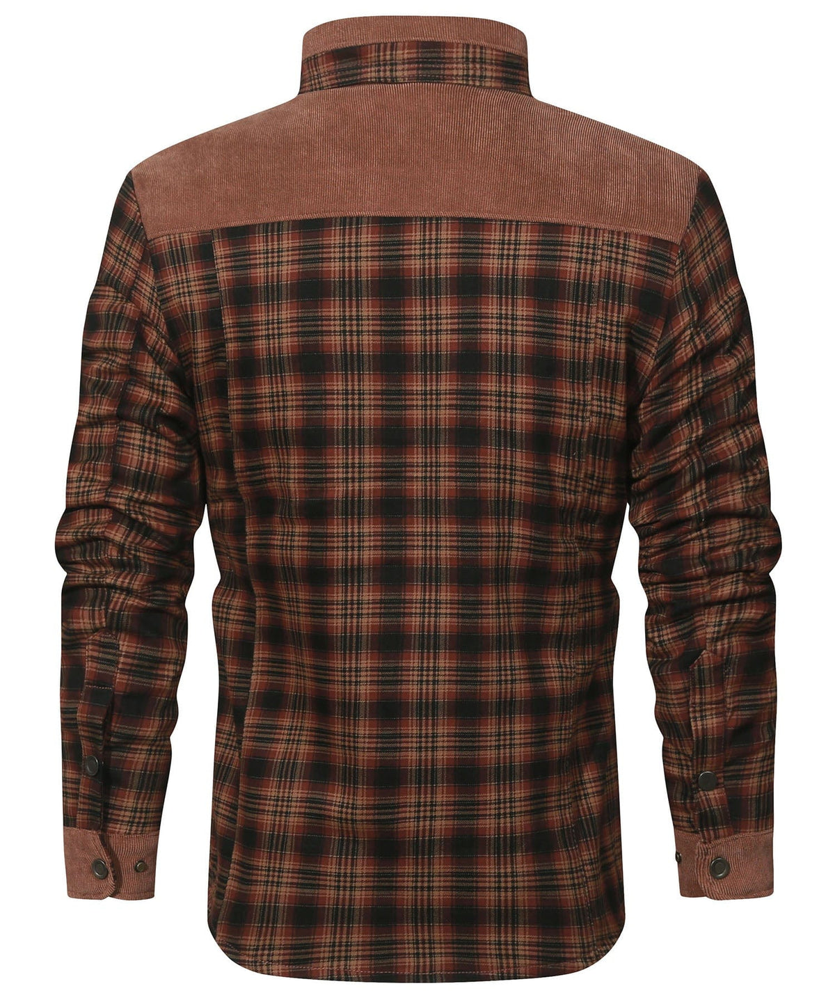 Myles - Gefütterte Karo-Flanelljacke