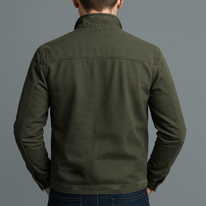 Renato - Olivgrüne Vintage-Feldjacke