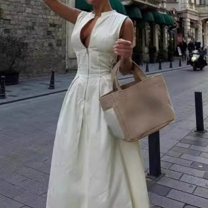 Rosalie - Fließendes Maxikleid