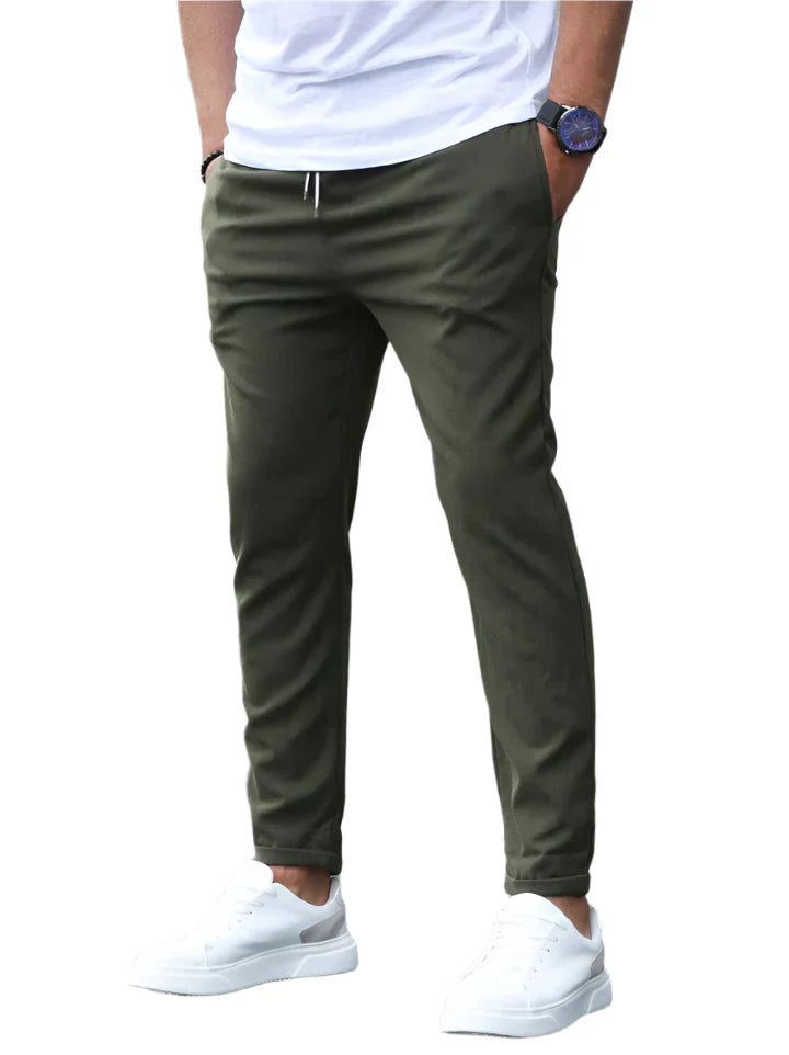 Corvin - Slim-Fit Baumwoll-Stretchhose