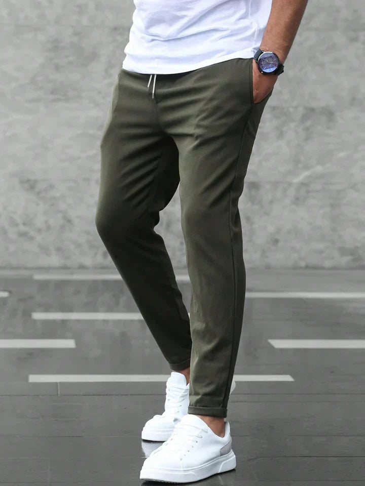 Corvin - Slim-Fit Baumwoll-Stretchhose