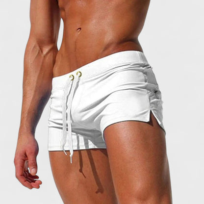 Selvik - Herren-Badeshorts mit Kordelzug