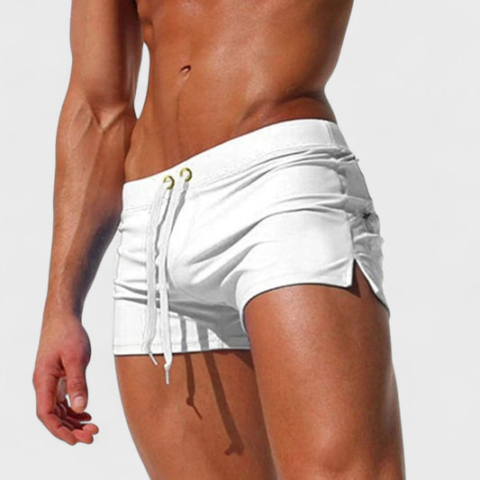 Selvik - Herren-Badeshorts mit Kordelzug