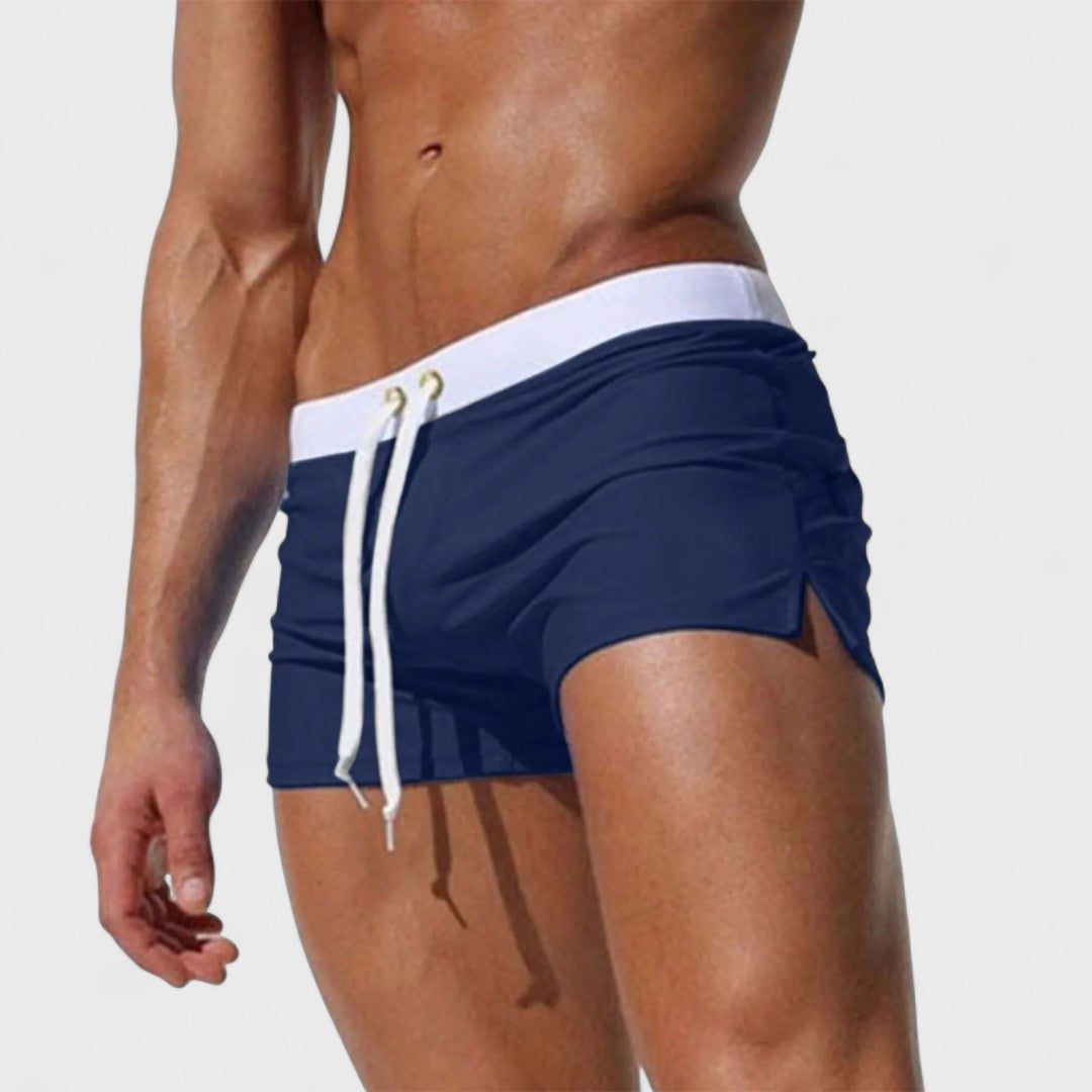Selvik - Herren-Badeshorts mit Kordelzug