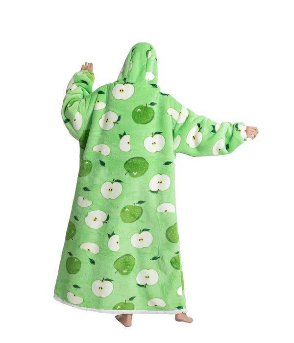 Sherrie - Extra-lange Fleece-Hoodie-Decke