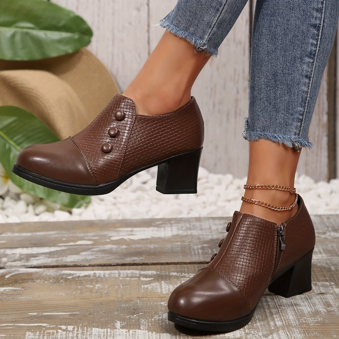 Sophie - Ergonomische Pumps mit 5-cm-Blockabsatz