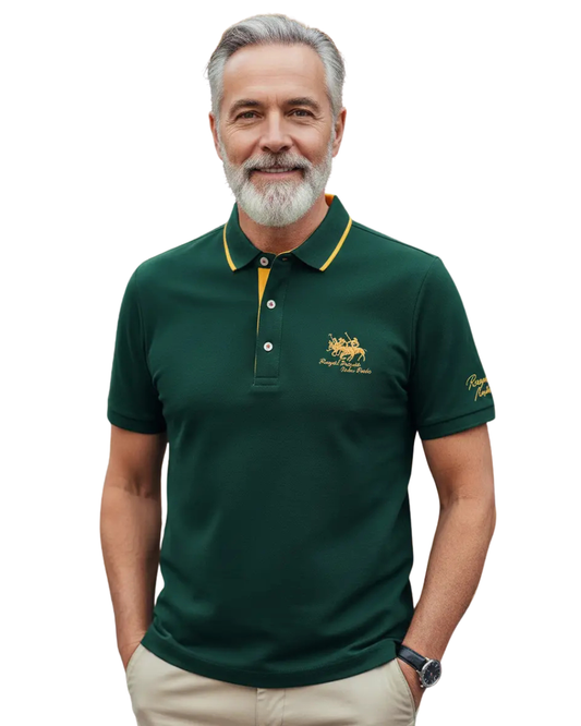 Norrel - Tailliertes Baumwoll-Poloshirt