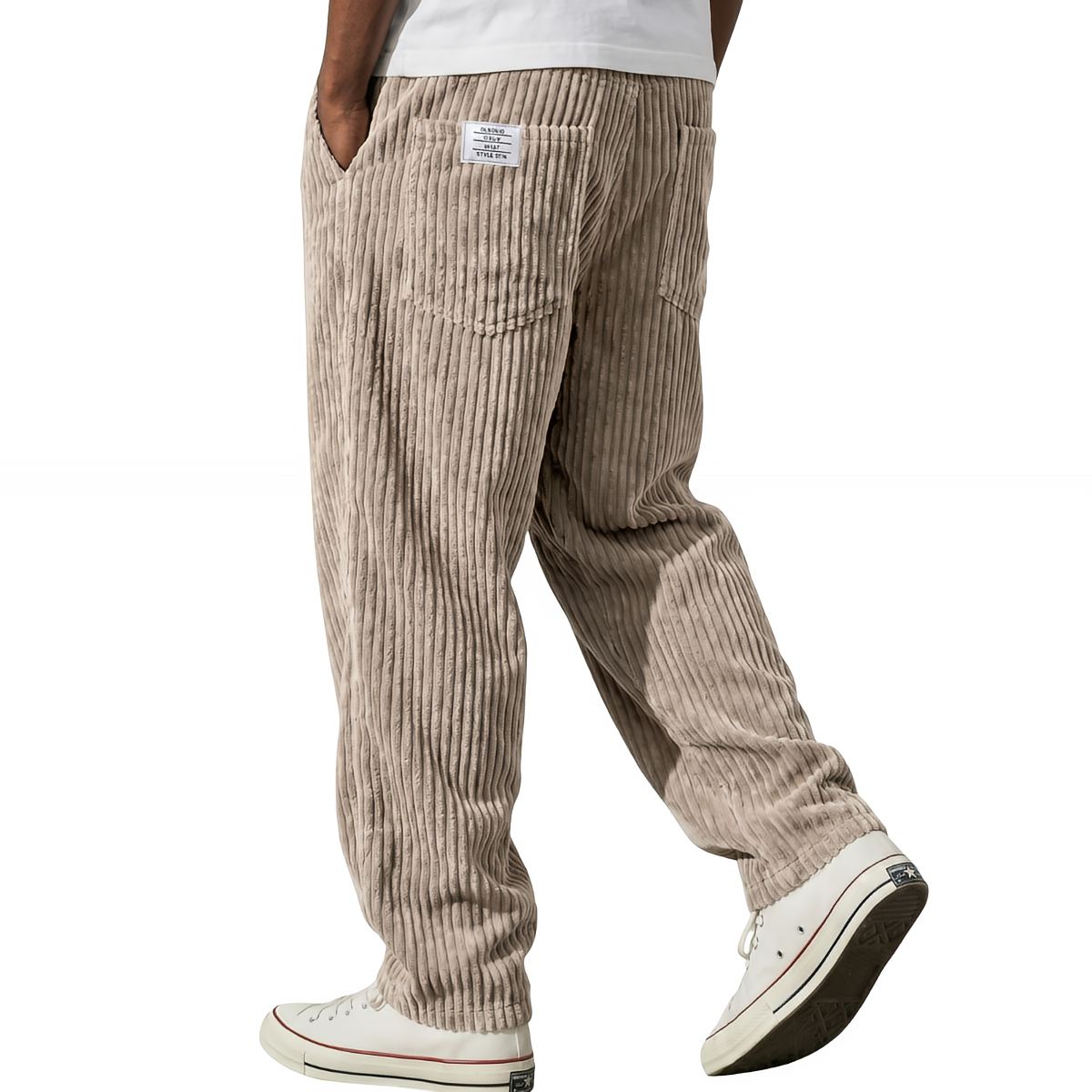 Viggo - Cordhose mit Elastikbund