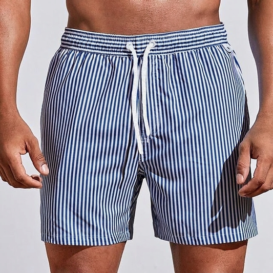 Vince - Gestreifte Sommershorts