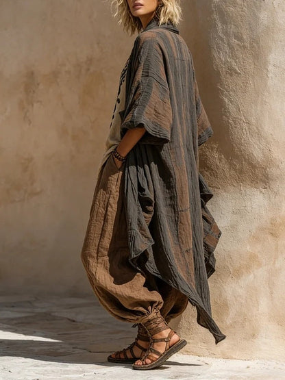 Solaya - Dreiteiliges Boho-Ensemble