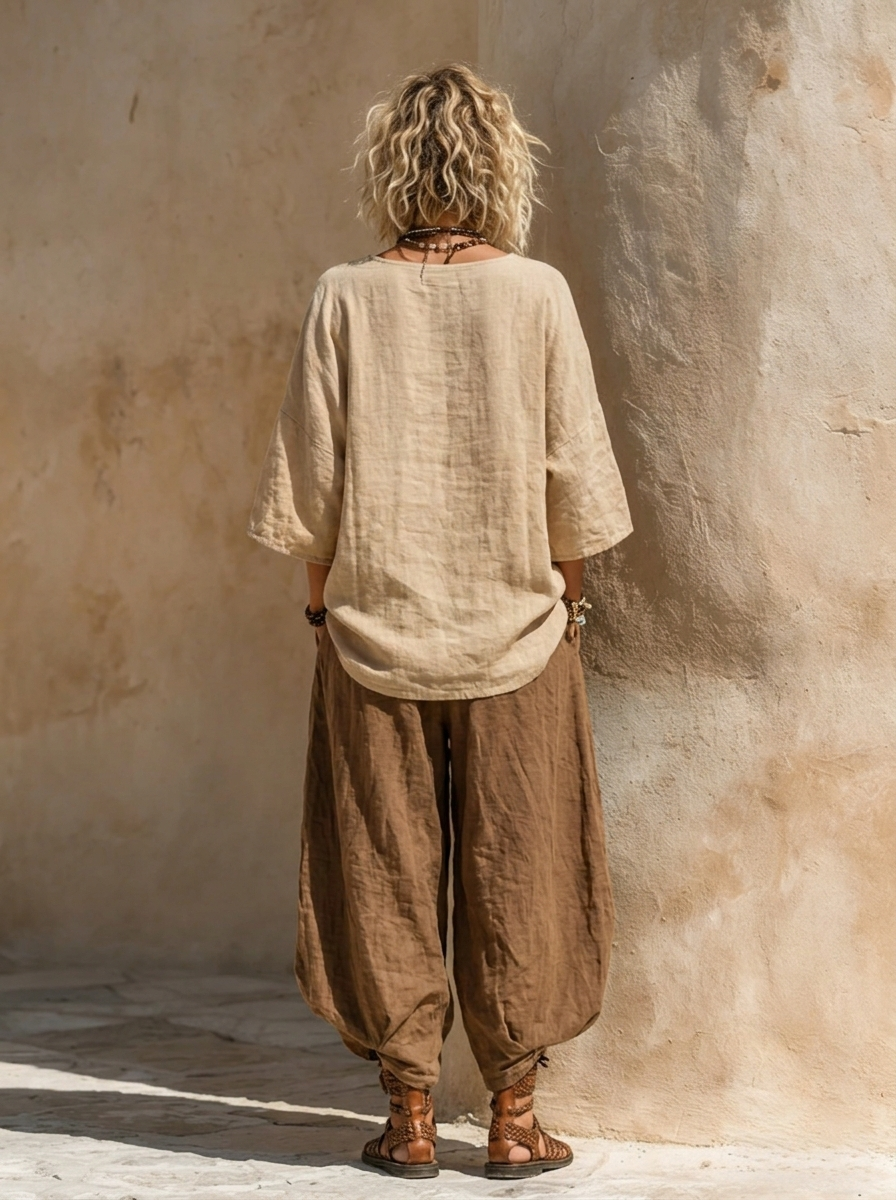 Solaya - Dreiteiliges Boho-Ensemble