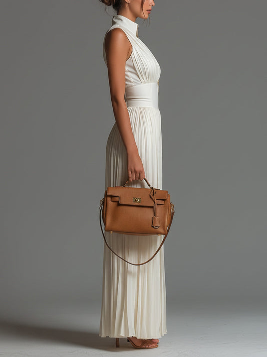 Naelle - Weitbeiniger Chiffon-Jumpsuit