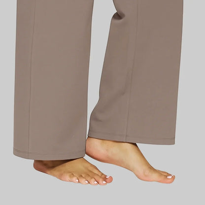 Klara - High-Waist Stretchhose mit Taschen