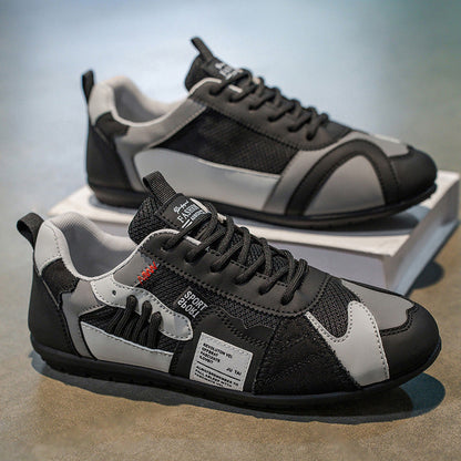 Ambrose - Leder-Mesh Retro-Sneaker