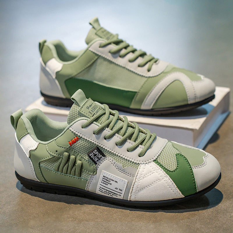 Ambrose - Leder-Mesh Retro-Sneaker