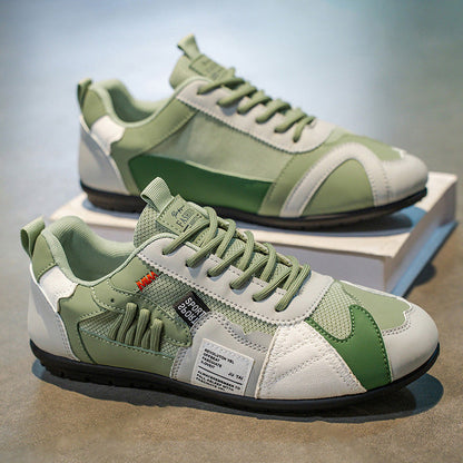 Ambrose - Leder-Mesh Retro-Sneaker