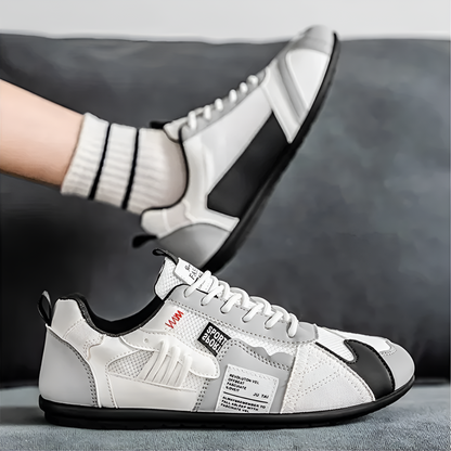 Ambrose - Leder-Mesh Retro-Sneaker