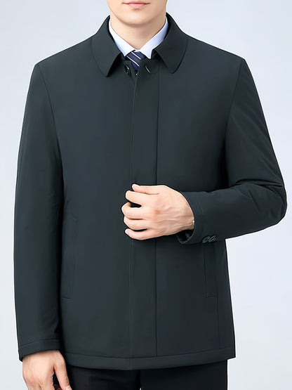 Ravion - Gewebte Herrenjacke mit Revers
