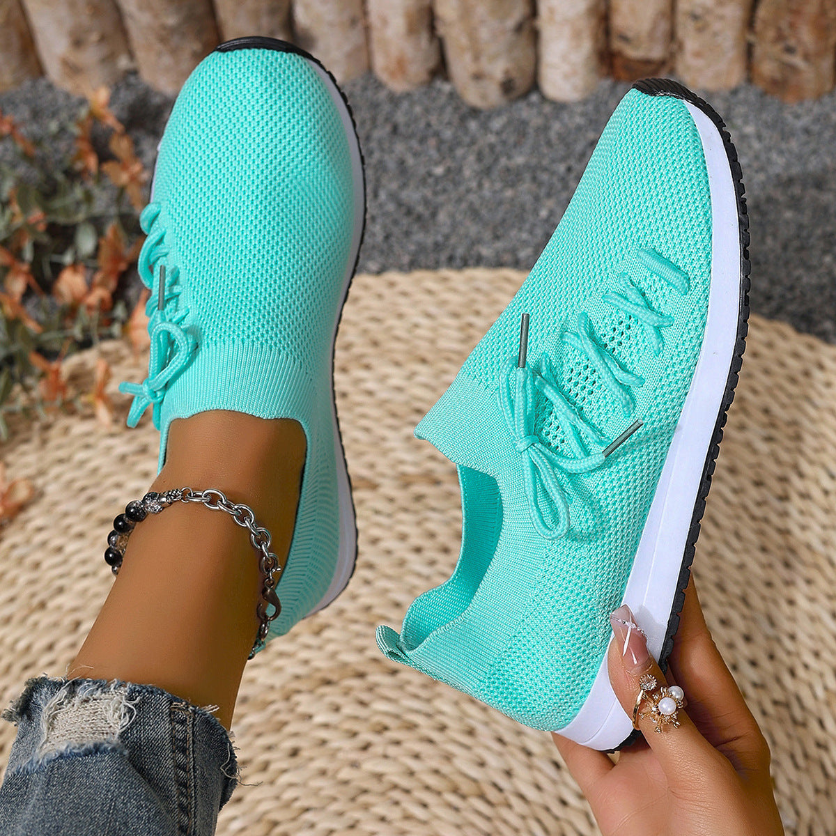 Patsy - Monochromer Mesh-Sneaker