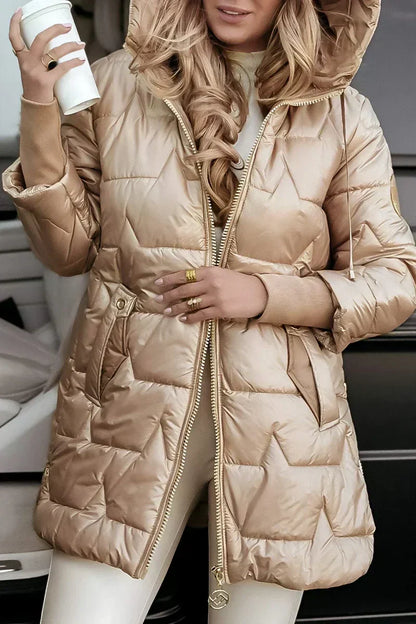 Mila - Kapuzen-Winterjacke für Damen