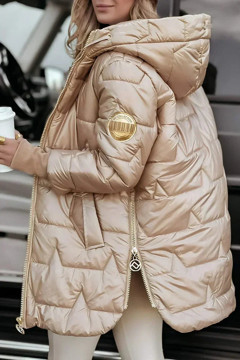 Mila - Kapuzen-Winterjacke für Damen